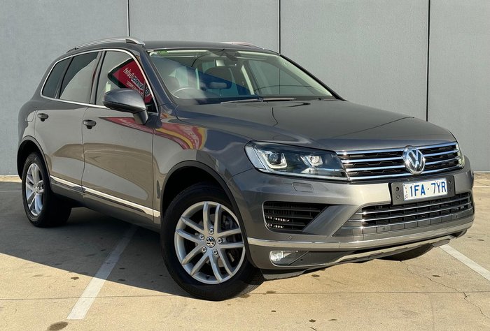 2015 Volkswagen Touareg V6 TDI 7P MY16 Four Wheel Drive Canyon Grey