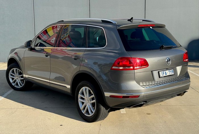 2015 Volkswagen Touareg V6 TDI 7P MY16 Four Wheel Drive Canyon Grey