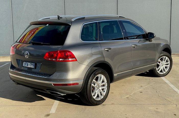 2015 Volkswagen Touareg V6 TDI 7P MY16 Four Wheel Drive Canyon Grey