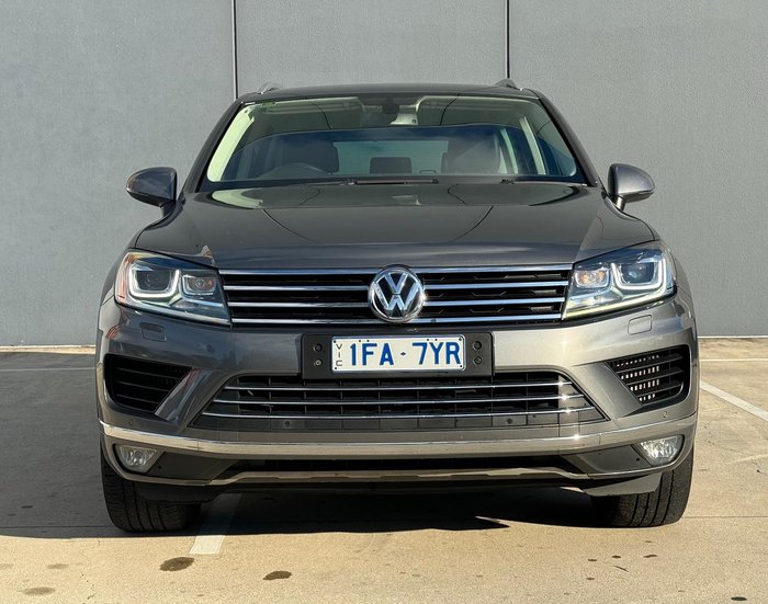 2015 Volkswagen Touareg V6 TDI 7P MY16 Four Wheel Drive Canyon Grey