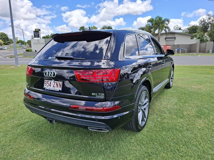 2019 Audi Q7 50 TDI 4M MY19 Four Wheel Drive Orca Black