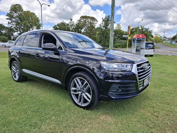 2019 Audi Q7 50 TDI 4M MY19 Four Wheel Drive Orca Black