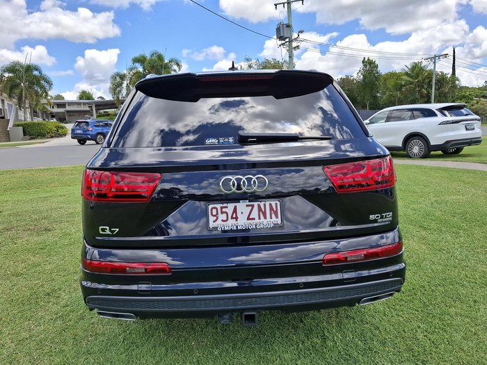 2019 Audi Q7 50 TDI 4M MY19 Four Wheel Drive Orca Black