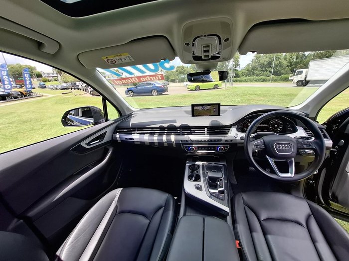 2019 Audi Q7 50 TDI 4M MY19 Four Wheel Drive Orca Black