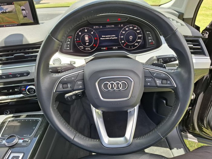 2019 Audi Q7 50 TDI 4M MY19 Four Wheel Drive Orca Black