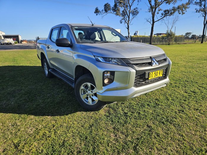 2023 Mitsubishi Triton GLX+ MR MY23 4X4 Dual Range Sterling Silver