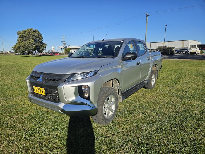 2023 Mitsubishi Triton GLX+ MR MY23 4X4 Dual Range Sterling Silver