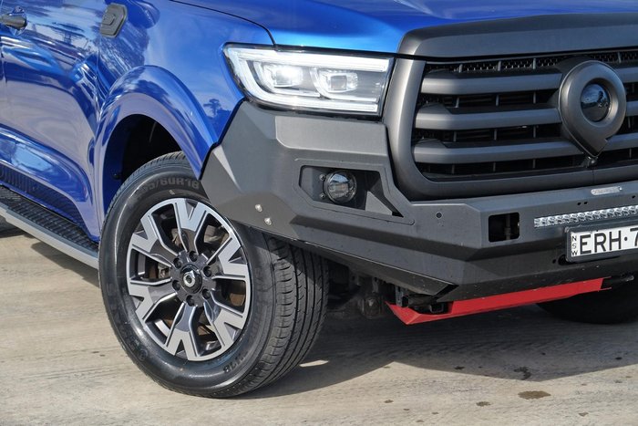 2021 GWM Ute Cannon-X NPW 4X4 Blue Sapphire