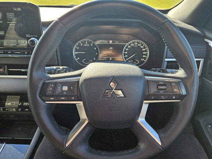 2023 Mitsubishi Outlander Black Edition ZM MY24 Red Diamond