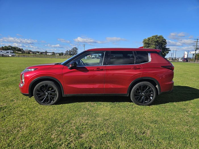 2023 Mitsubishi Outlander Black Edition ZM MY24 Red Diamond