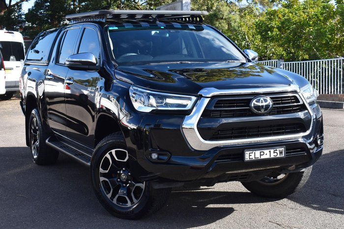 2020 Toyota Hilux SR5 Hi-Rider GUN136R 4x2 Eclipse Black