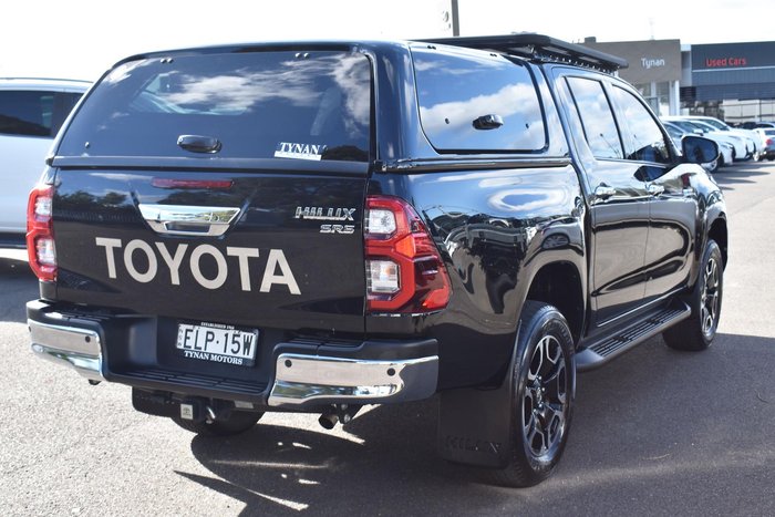 2020 Toyota Hilux SR5 Hi-Rider GUN136R 4x2 Eclipse Black