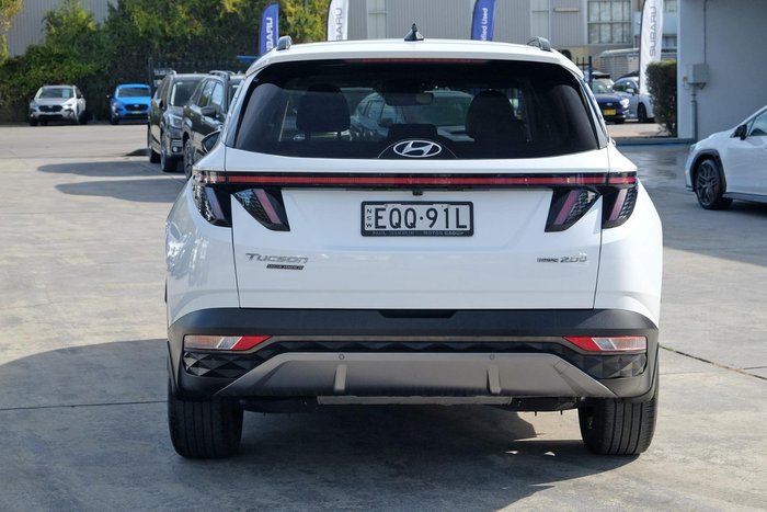 2021 Hyundai Tucson Highlander NX4.V1 MY22 AWD White Cream