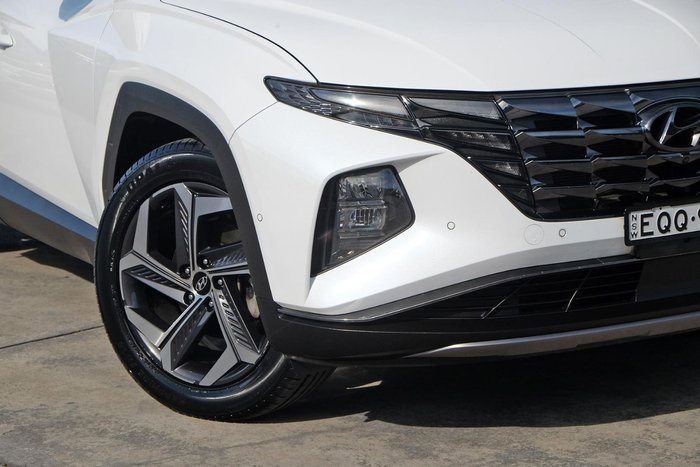 2021 Hyundai Tucson Highlander NX4.V1 MY22 AWD White Cream