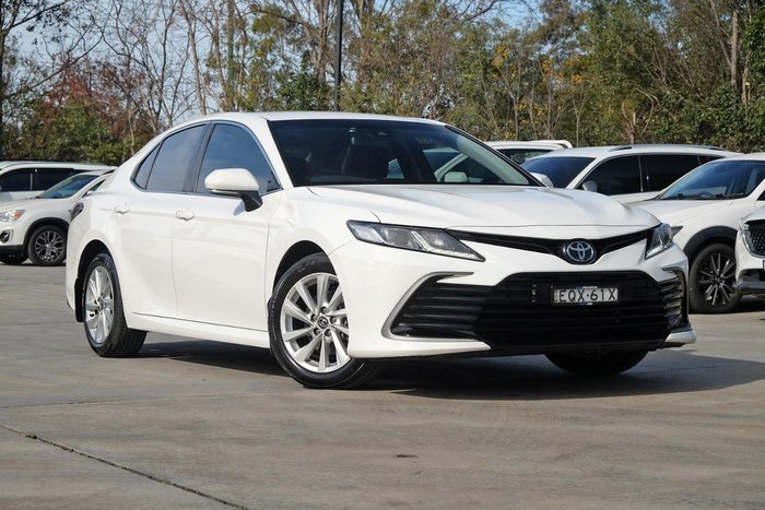 2021 Toyota Camry Ascent AXVA70R Frosted White