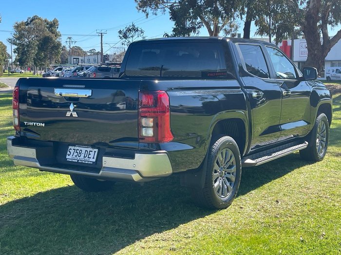 2024 Mitsubishi Triton GLS MV MY24 4X4 Dual Range Black Mica