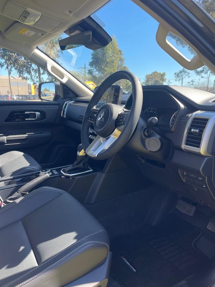 2024 Mitsubishi Triton GLS MV MY24 4X4 Dual Range Black Mica