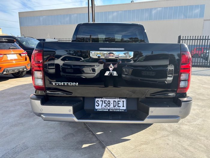 2024 Mitsubishi Triton GLS MV MY24 4X4 Dual Range Black Mica