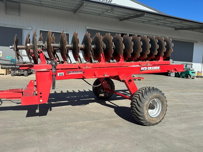 2021 SERAFIN ECO GRANDE 28 PLATE OFFSET DISC USED RED