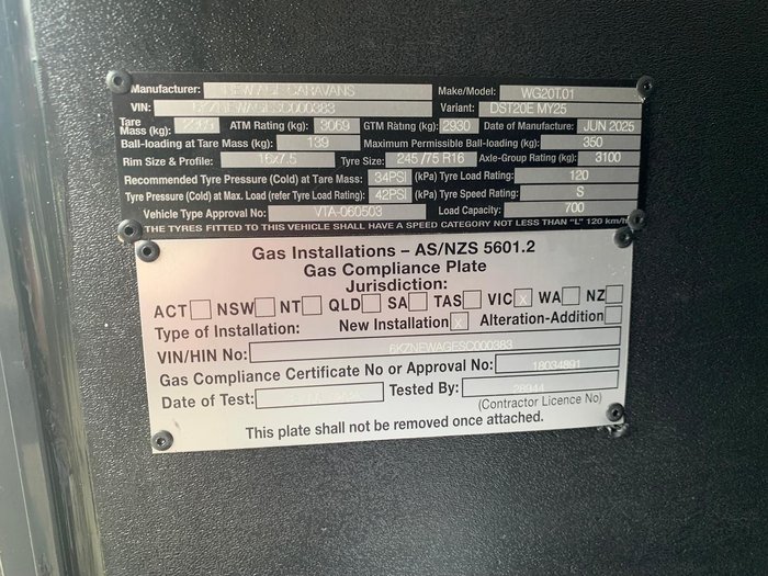 2025 Traveller Track 20'