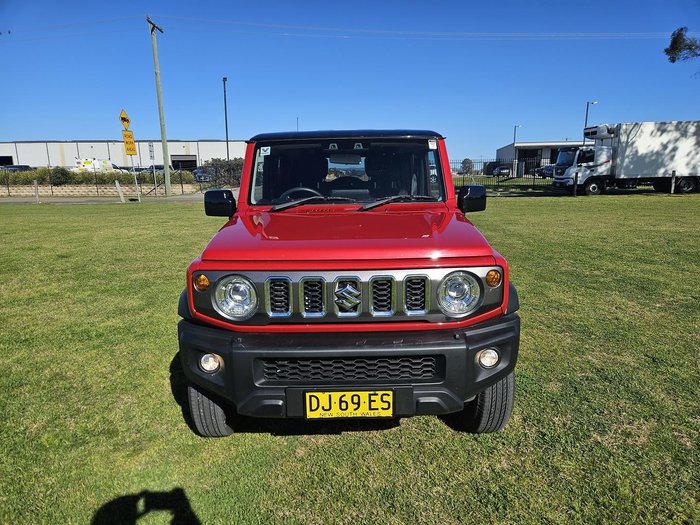 2023 Suzuki Jimny XL JJ 4X4 Dual Range Sizzling Red Metallic + Bluish Black Pearl