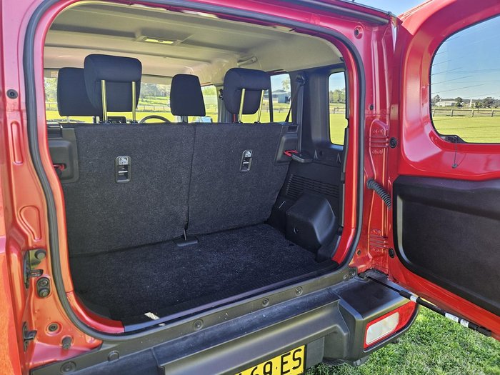 2023 Suzuki Jimny XL JJ 4X4 Dual Range Sizzling Red Metallic + Bluish Black Pearl