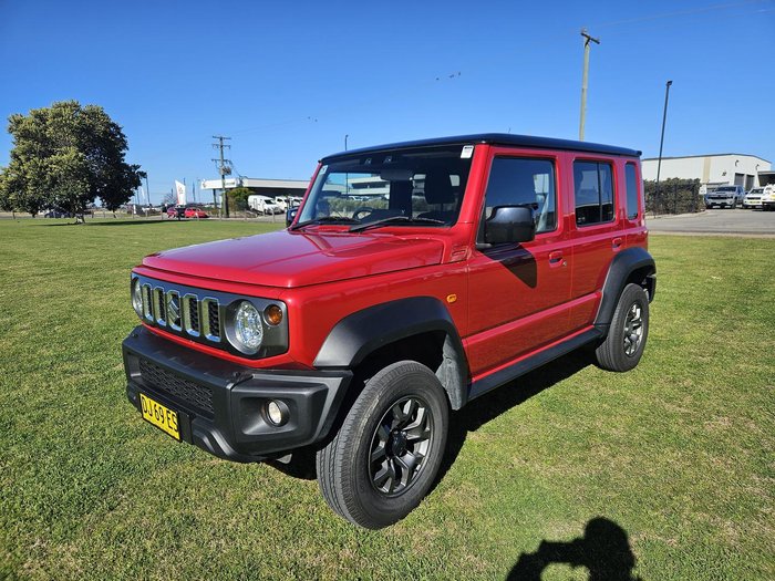 2023 Suzuki Jimny XL JJ 4X4 Dual Range Sizzling Red Metallic + Bluish Black Pearl