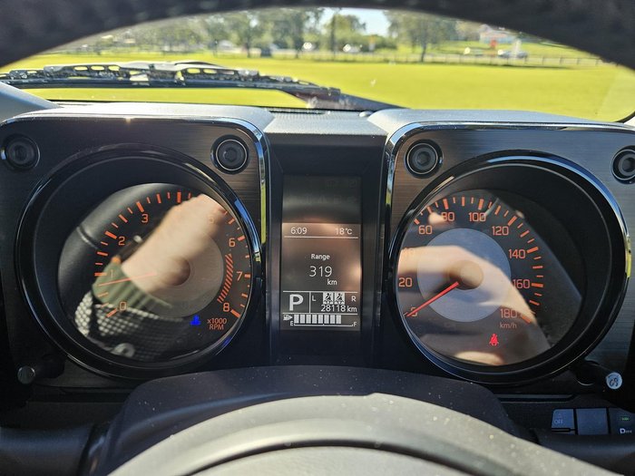 2023 Suzuki Jimny XL JJ 4X4 Dual Range Sizzling Red Metallic + Bluish Black Pearl