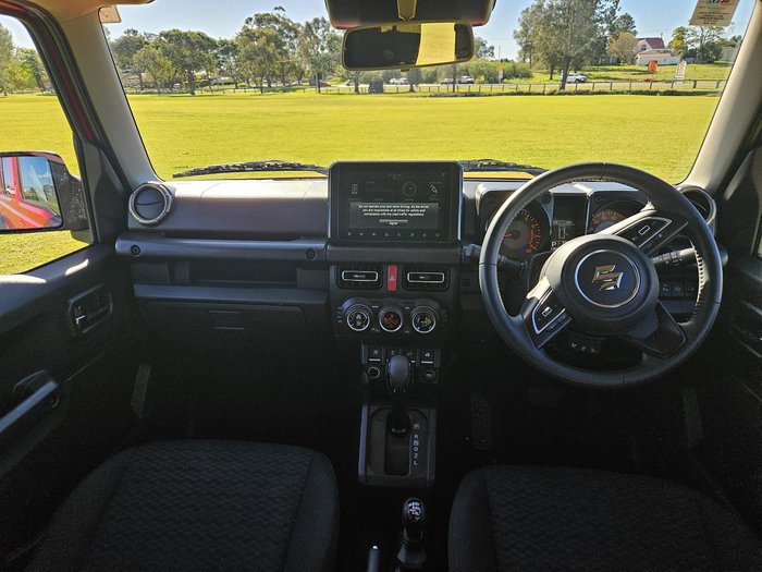2023 Suzuki Jimny XL JJ 4X4 Dual Range Sizzling Red Metallic + Bluish Black Pearl