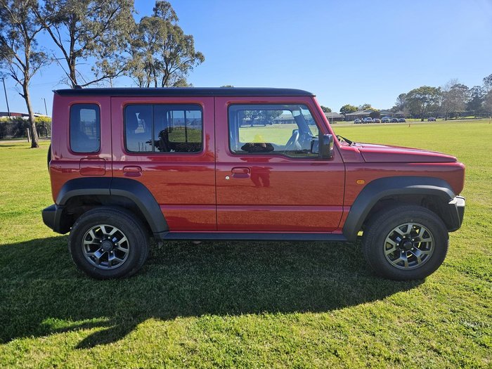 2023 Suzuki Jimny XL JJ 4X4 Dual Range Sizzling Red Metallic + Bluish Black Pearl
