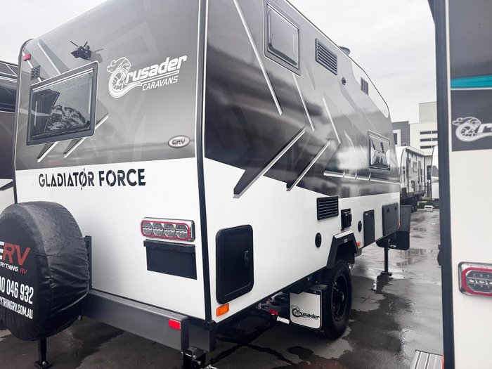2025 Crusader My25 Gladiator Force 14'10Ft Off-Road 2 Berth Caravan