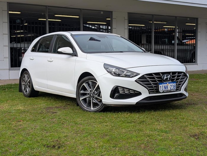 2020 Hyundai i30 Active PD.V4 MY21 Polar White