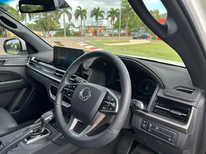 2024 SsangYong Musso Ultimate Luxury Q261 MY24 4X4 Dual Range Grand White