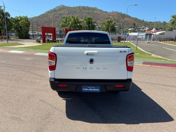 2024 SsangYong Musso Ultimate Luxury Q261 MY24 4X4 Dual Range Grand White