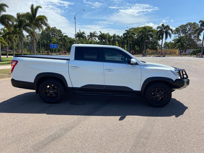 2024 SsangYong Musso Ultimate Luxury Q261 MY24 4X4 Dual Range Grand White
