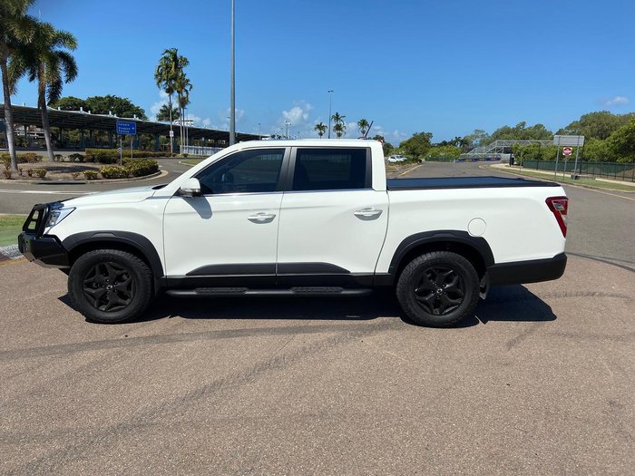 2024 SsangYong Musso Ultimate Luxury Q261 MY24 4X4 Dual Range Grand White