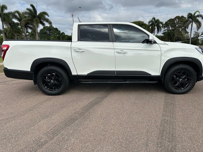 2024 SsangYong Musso Ultimate Luxury Q261 MY24 4X4 Dual Range Grand White