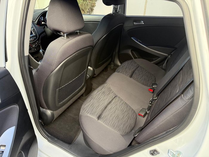 2018 Hyundai Accent Sport RB6 MY18 Chalk White