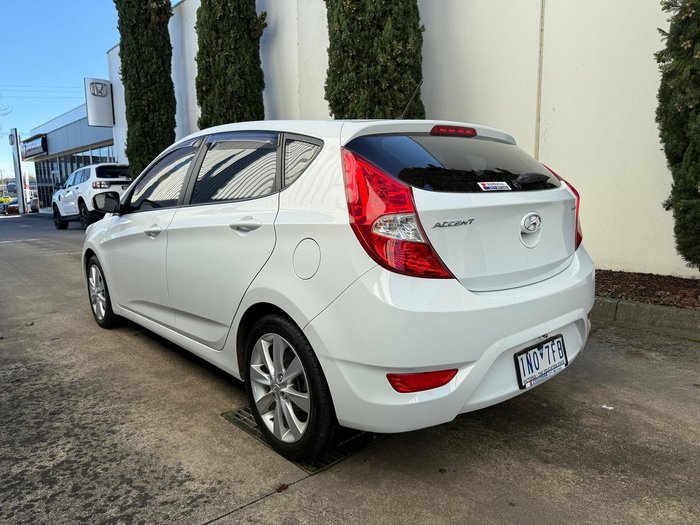 2018 Hyundai Accent Sport RB6 MY18 Chalk White