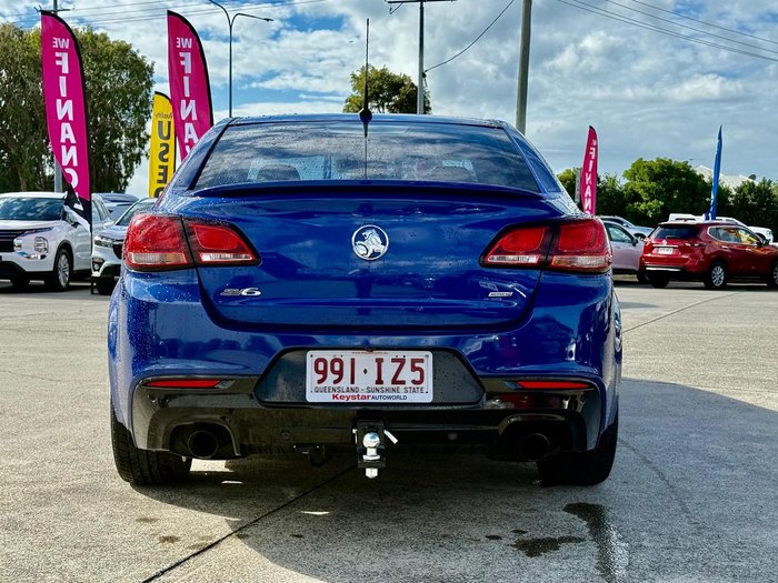 2017 Holden Commodore SV6 VF Series II MY17 Slipstream Blue