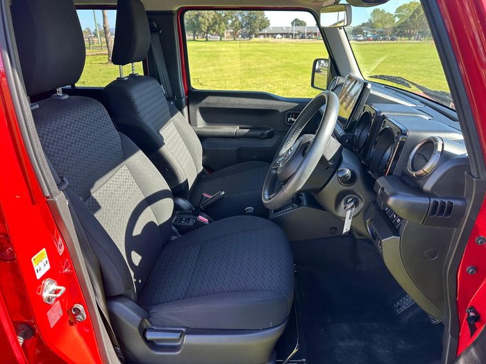 2024 Suzuki Jimny XL JJ 4X4 Dual Range Sizzling Red Metallic + Bluish Black Pearl
