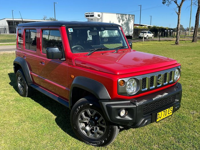 2024 Suzuki Jimny XL JJ 4X4 Dual Range Sizzling Red Metallic + Bluish Black Pearl