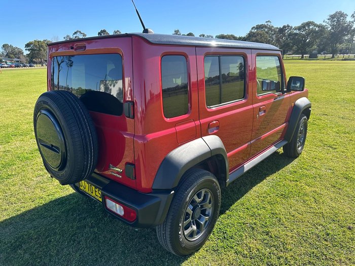 2024 Suzuki Jimny XL JJ 4X4 Dual Range Sizzling Red Metallic + Bluish Black Pearl