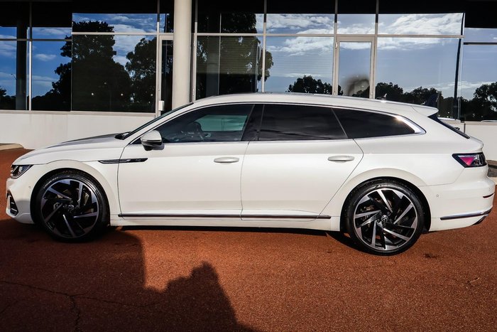 2022 Volkswagen Arteon 206TSI R-Line 3H MY22 Four Wheel Drive Oryx White Pearl