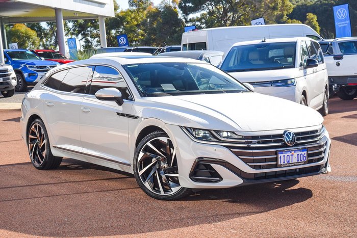 2022 Volkswagen Arteon 206TSI R-Line 3H MY22 Four Wheel Drive Oryx White Pearl