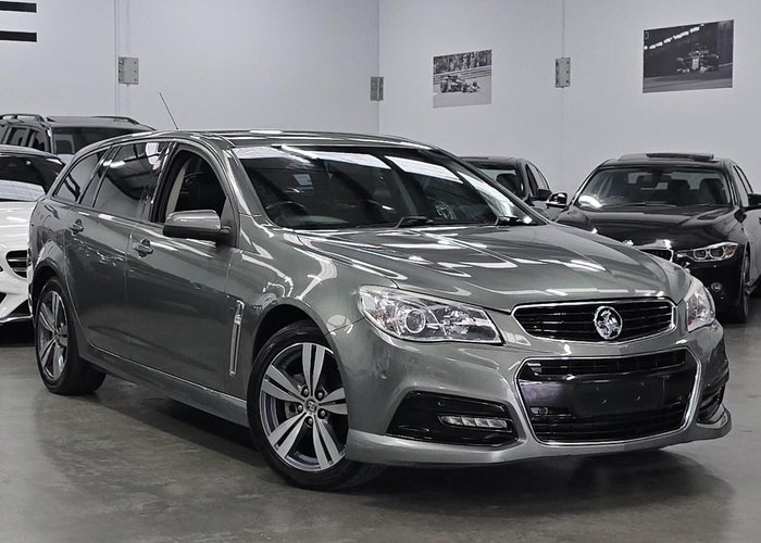 2013 Holden Commodore SV6 VF MY14 Prussian Steel