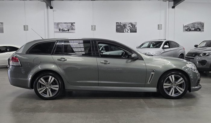 2013 Holden Commodore SV6 VF MY14 Prussian Steel