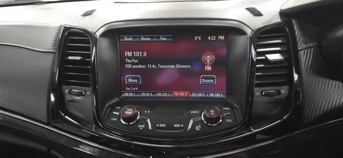 2013 Holden Commodore SV6 VF MY14 Prussian Steel