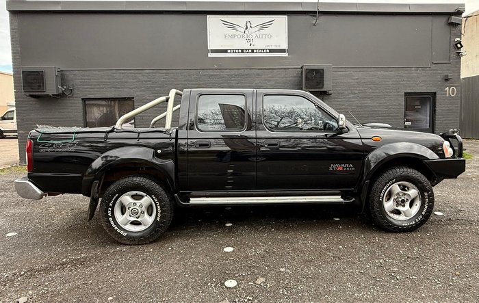 2011 Nissan Navara ST-R D22 MY10 4X4 Midnight Black