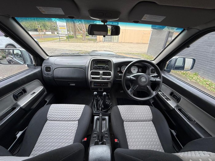 2011 Nissan Navara ST-R D22 MY10 4X4 Midnight Black